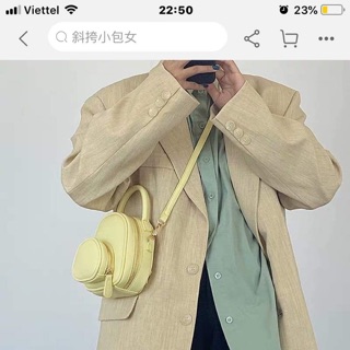 Balo vàng đeo chéo