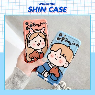 Ốp lưng iphone Bonjour IMD dày dặn viền nổi 6/6plus/6s/6splus/7/7plus/8/8plus/x/xs/11/12/13/14/pro/max/promax/plus