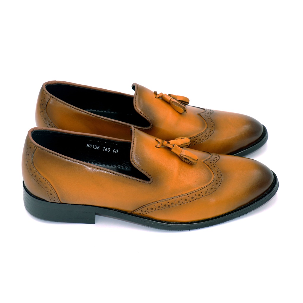 Giày Lười Nam Form Dáng Peny Loafer  Trẻ Trung Sang Trọng XGL19 DOLOMen - Bảo Hành 6 Tháng