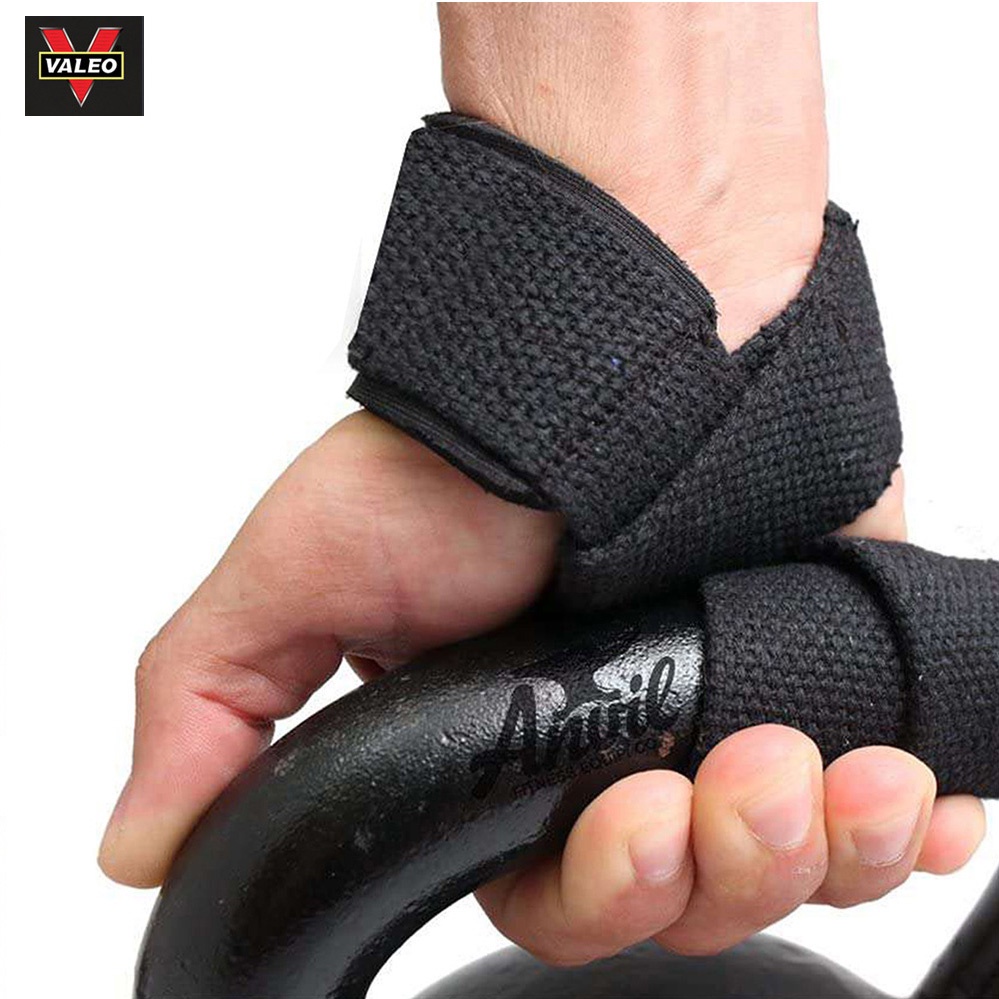 Dây kéo lưng tập GYM, tập xô lưng, deadlifft - Liffting Straps VALEO (1 Đôi)