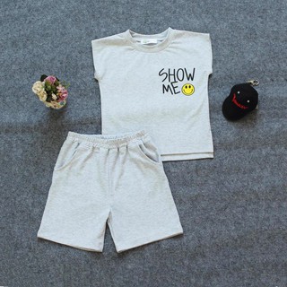 SÉT BỘ THUN MẶT CƯỜI SHOW ME