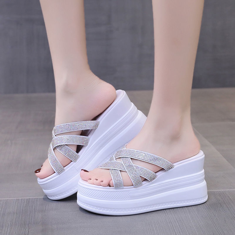 Dép Nữ Đế Xuồng Thời Trang Mùa Hè Phong Cách Hàn Quốc