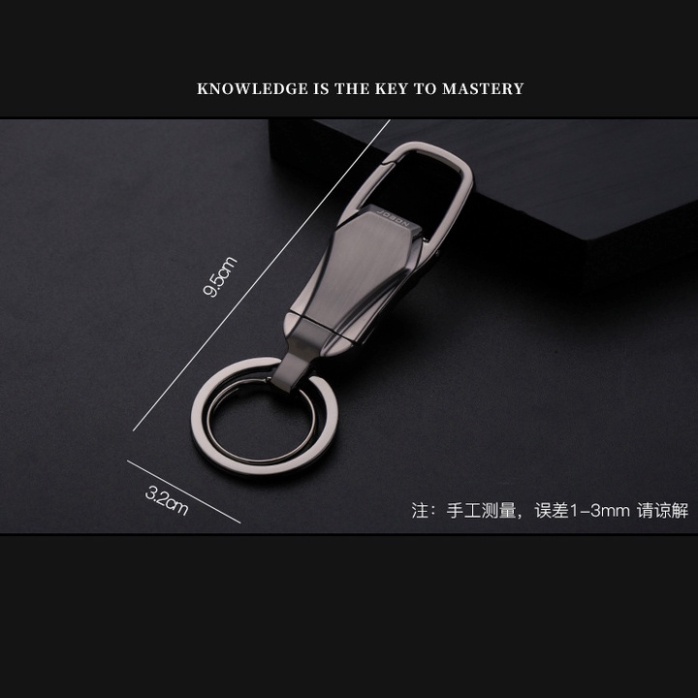 Móc chìa khóa đa năng ô tô, xe máy thương hiệu cao cấp Jobon ZB-8780 - Hàng Chính Hãng