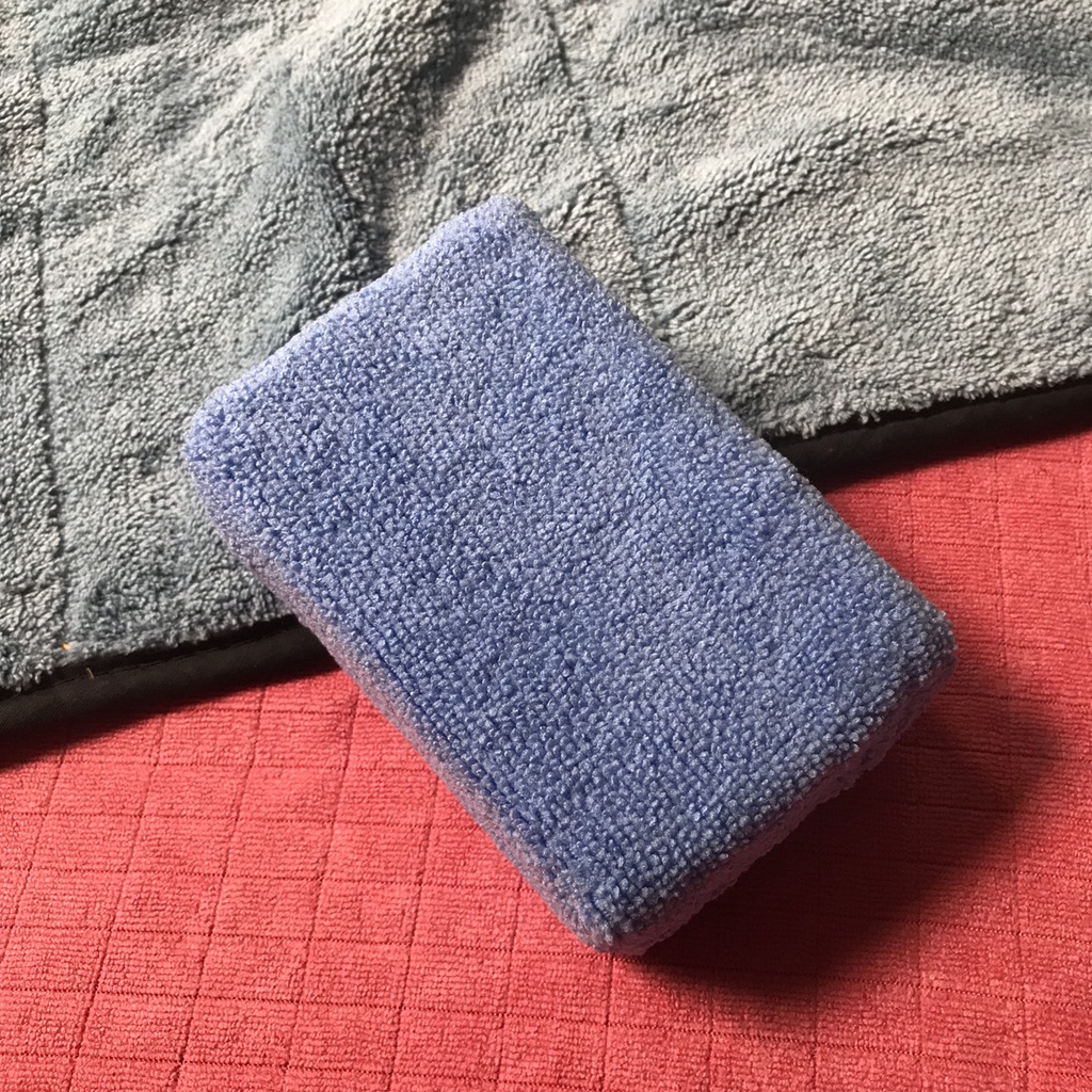 Mút tẩy nhựa đường Microfiber, dụng cụ chăm sóc xe ô tô và tẩy nhựa đường chuyên dụng