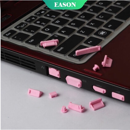 Bộ 16 Nút Bịt Cổng Sạc Laptop Chống Bụi Bằng Silicone Co Giãn