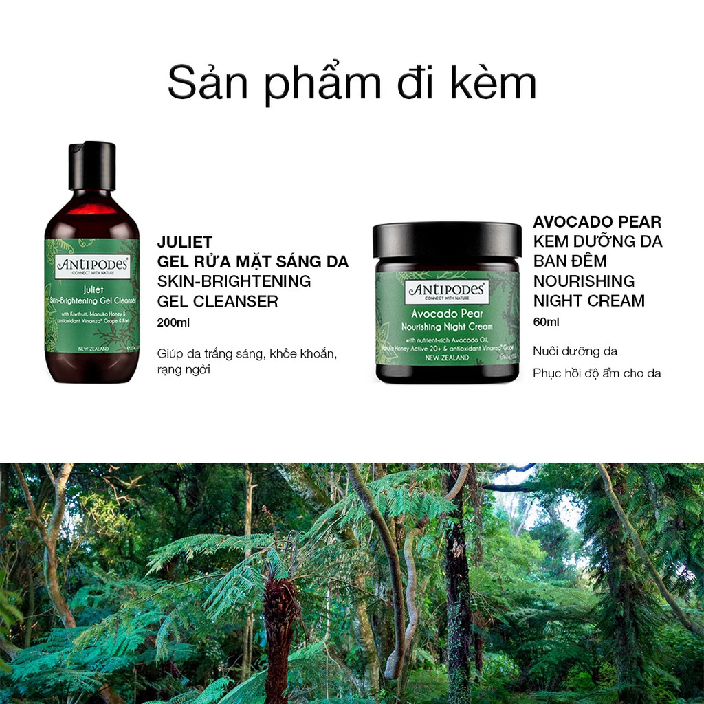 Kem Dưỡng Ẩm Ban Ngày Antipodes Vanilla Pod Hydrating Day Cream 60ml