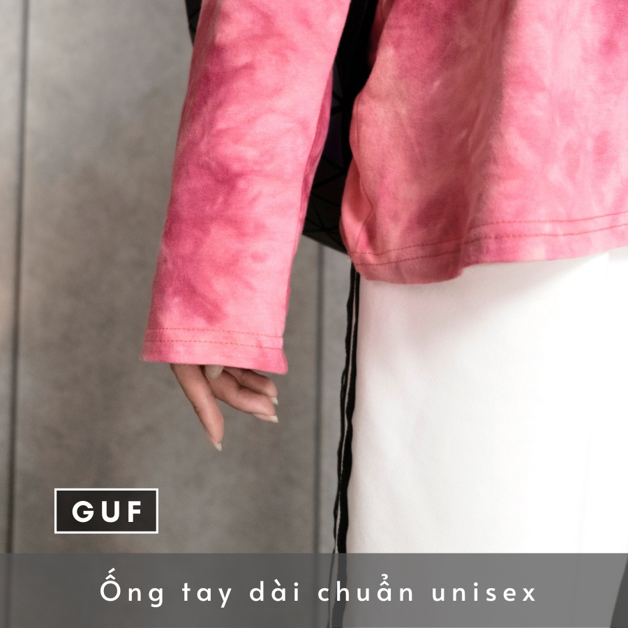 (GIAO NGẤU NHIÊN) Áo Thun Tay Dài Loang Màu Unisex | BigBuy360 - bigbuy360.vn