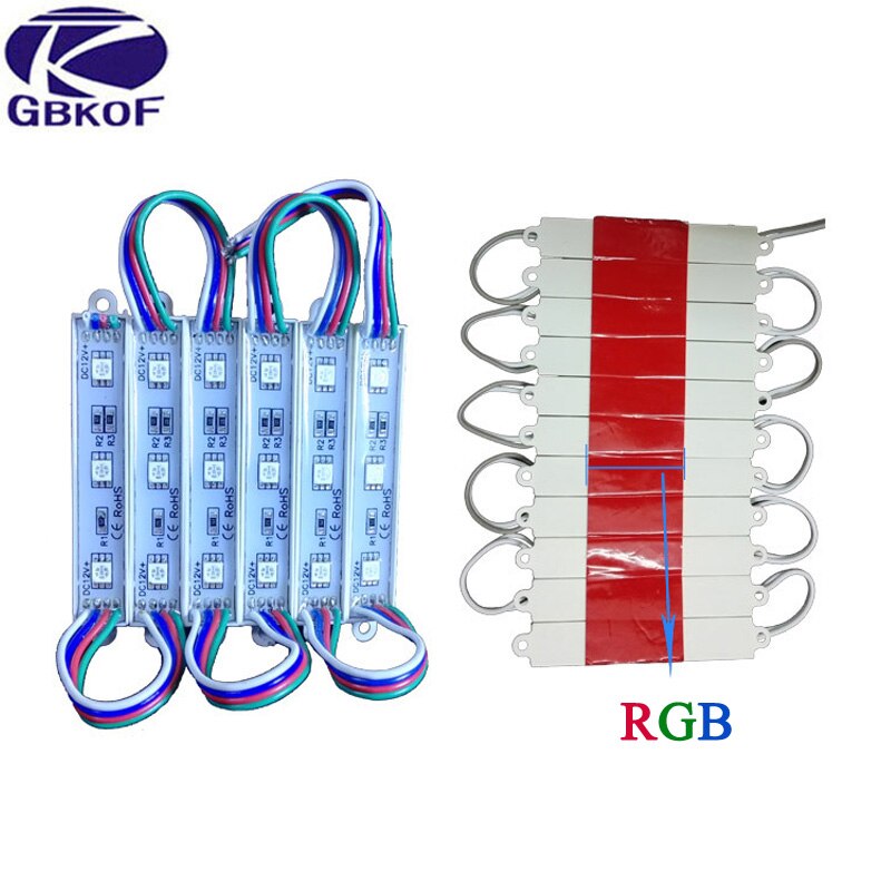 Set 20 Đèn LED Chống Thấm Nước Tiện Dụng SMD 5050 3 LED DC12V