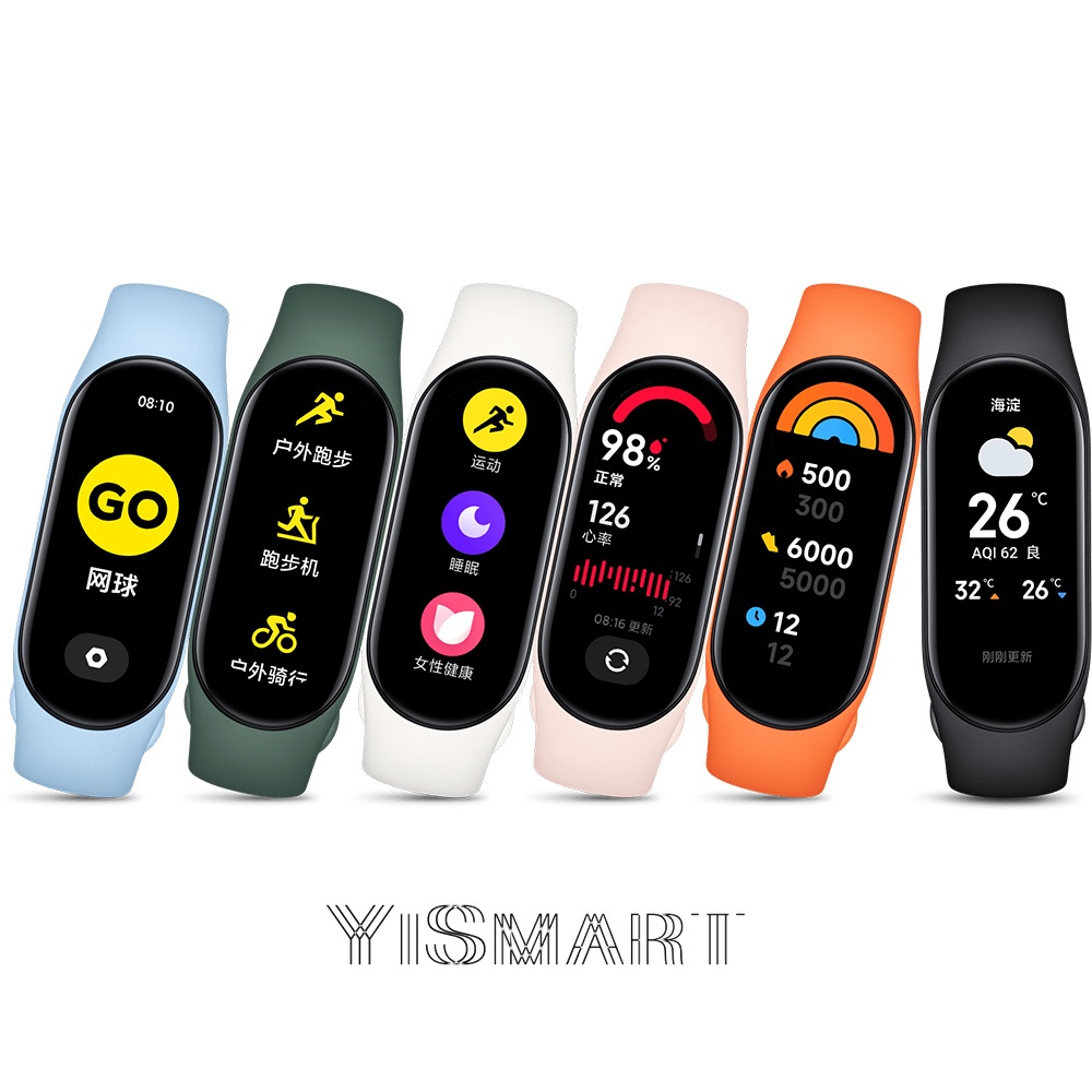 Miếng Dán TPU Hydrogel Bảo Vệ Màn Hình Viền Cong 3D Cho Vòng Đeo Tay Thông Minh Xiaomi Mi Band 7 Mi Band 7