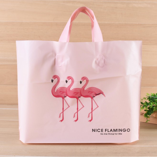 Túi nhựa Flamingo đựng quà tặng/ sách vở/ quần áo loại dai, bền, đẹp 🍉Duashop🍉