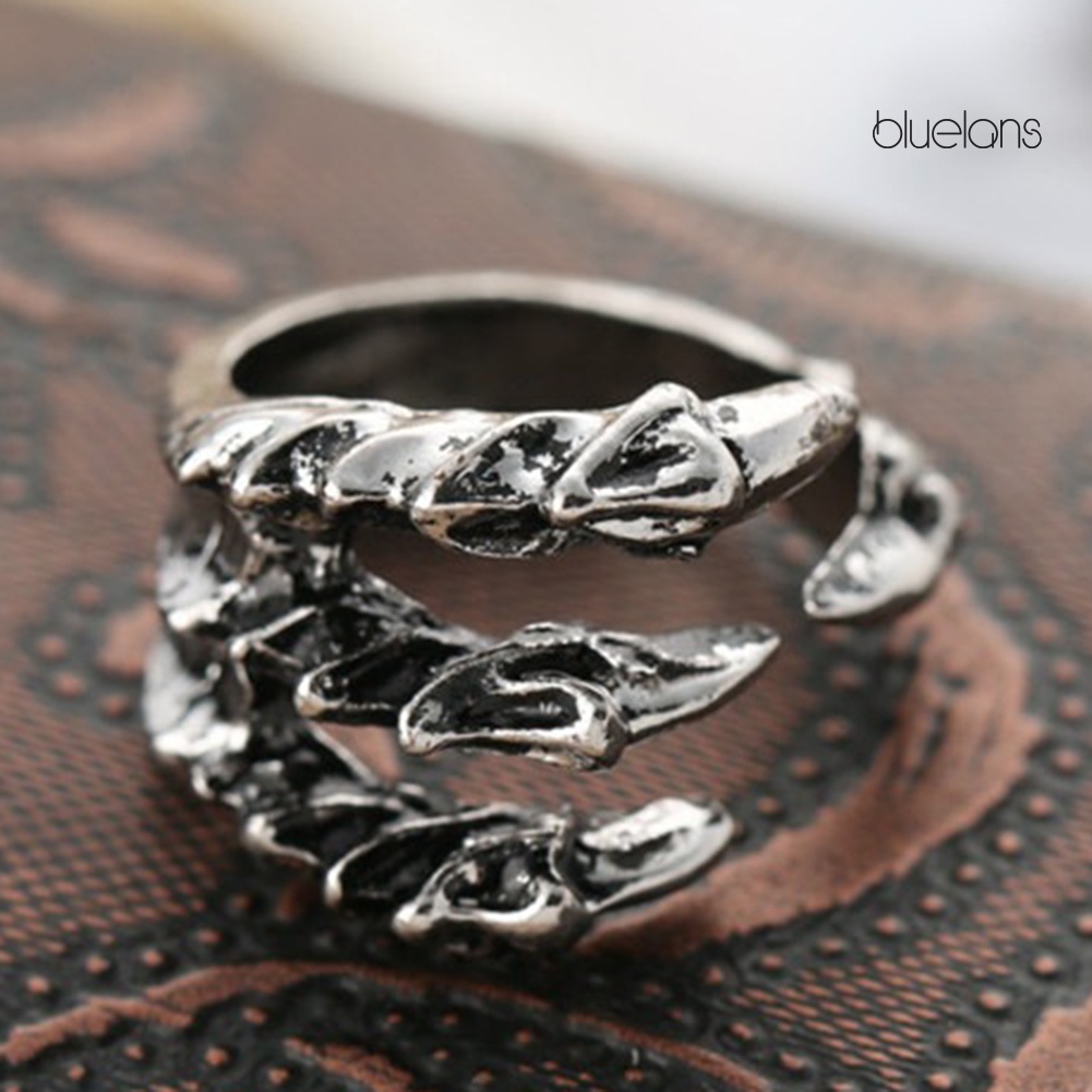 Nhẫn hở hình móng vuốt đại bàng có thể điều chỉnh kích thước thời trang cá tính