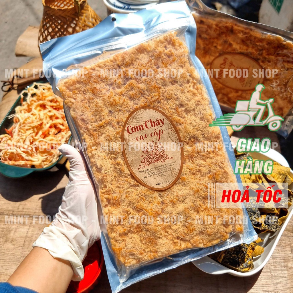 Cơm Cháy Chà Bông Sấy Giòn Cao Cấp Vĩ 200Gr