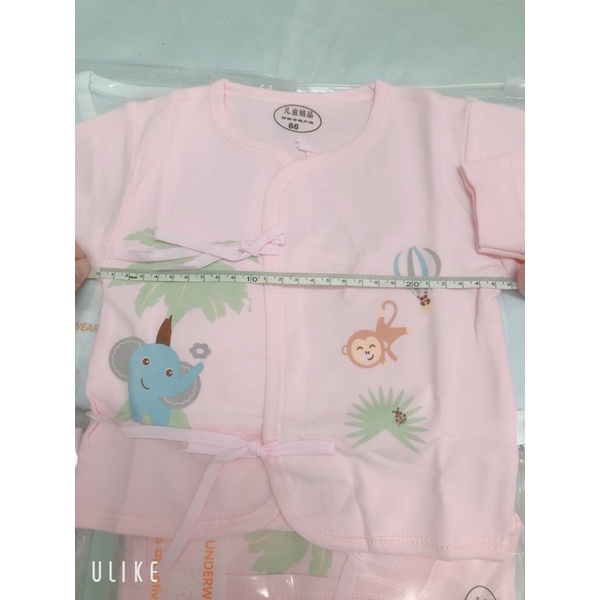 Bộ quần áo sơ sinh cho bé 0-6th, chất vải cotton mềm mịn