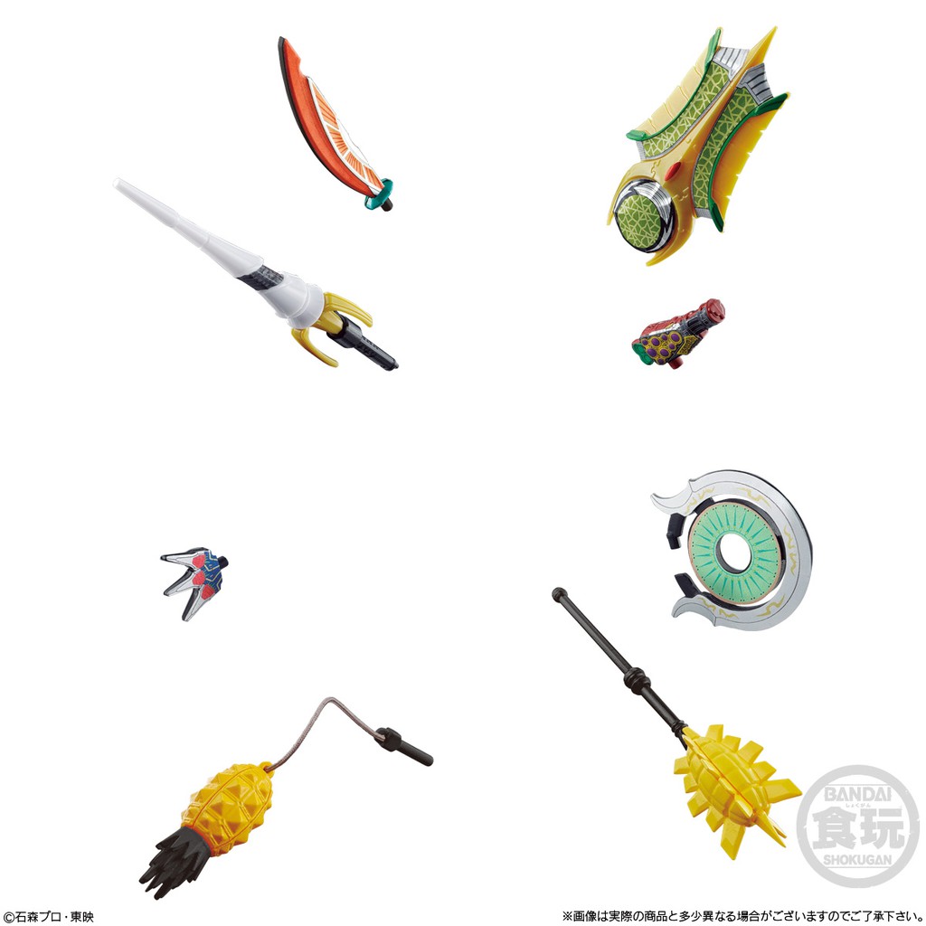 Mô hình SODO Kamen Rider Gaim Kiwami Arms , Ryugen , Lord Baron , Baron Lemon