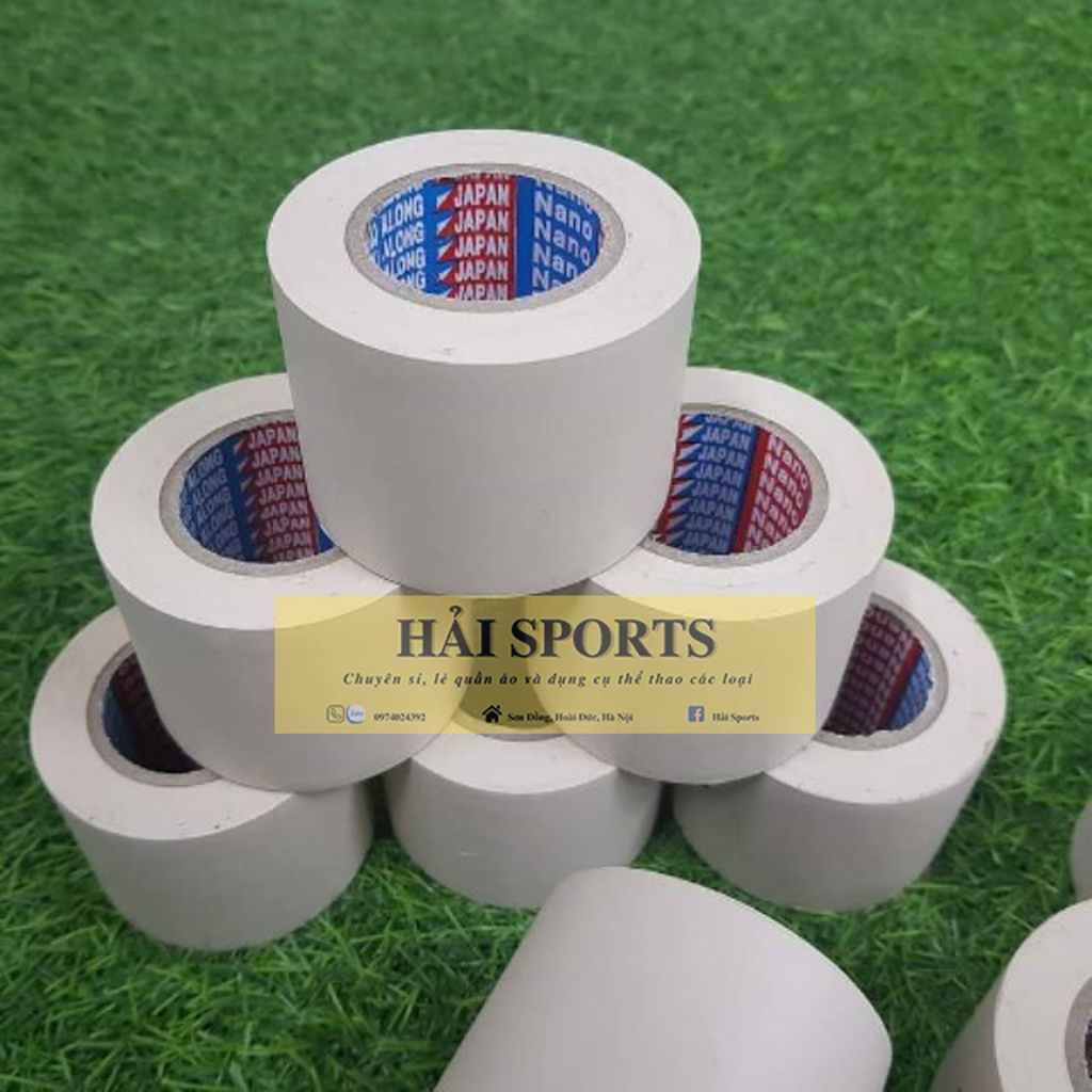 Băng keo nano thể thao 3cm 5cm🥇SIÊU RẺ TĂNG TƯƠNG TÁC🎖chuyên dụng Băng tan băng cuốn bóng đá siêu bền - Hải Sports