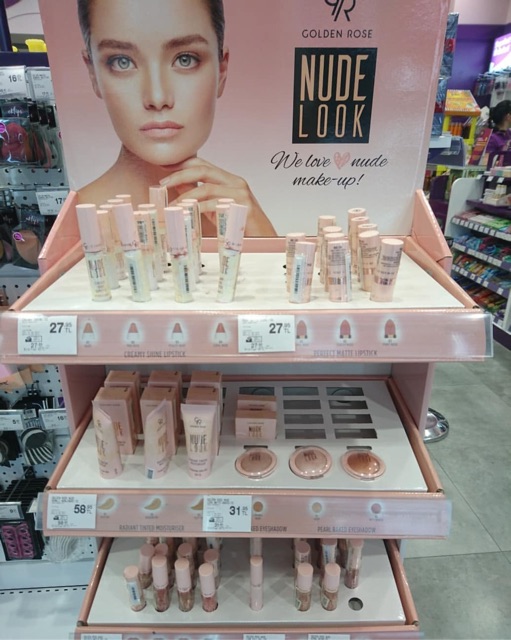 Son kem Golden rose Nudelook velvet matte lipcolor