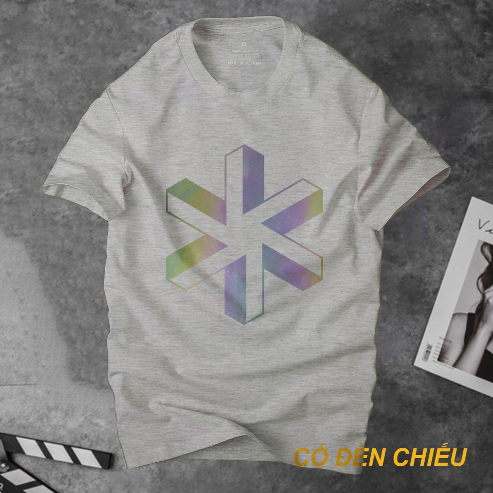 Áo thun nam Ur Sport UR15 phản quang 7 màu cá tính,chất liệu cotton 4 chiều thoáng mát co giãn tốt