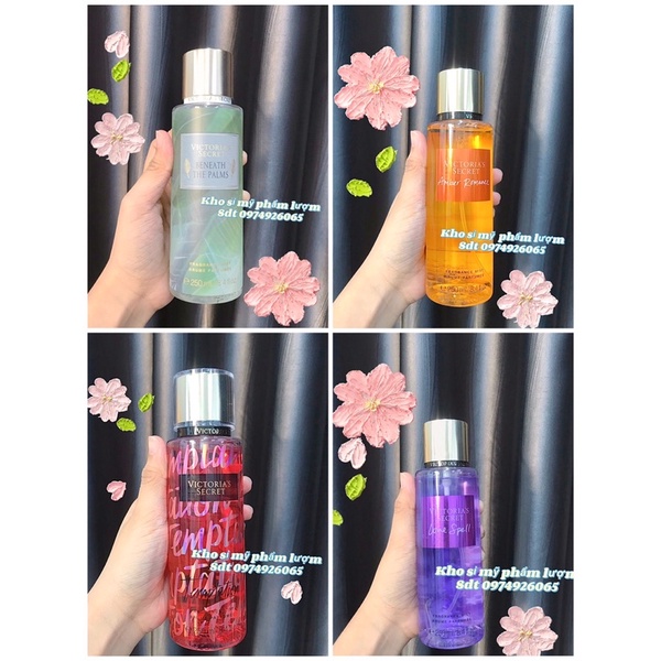 Xịt thơm body mẫu mới chai 250ml | Thế Giới Skin Care