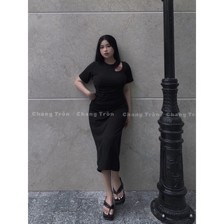 Bigsize Đầm Khoét Vai Siêu Tôn Dáng - Hình Thật cuối