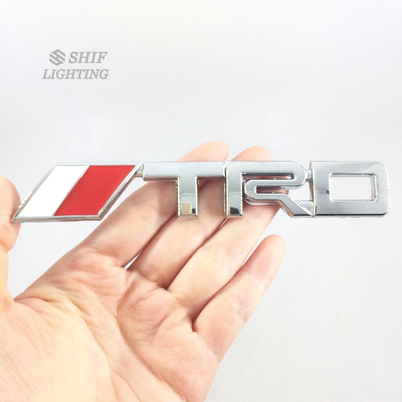 Miếng Dán Chữ Trd Kim Loại Trang Trí Xe Hơi