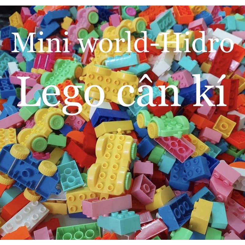Combo Lego lắp ráp xếp gạch cân kí ký làm đồ chơi sáng tạo cho bé trai bé gái