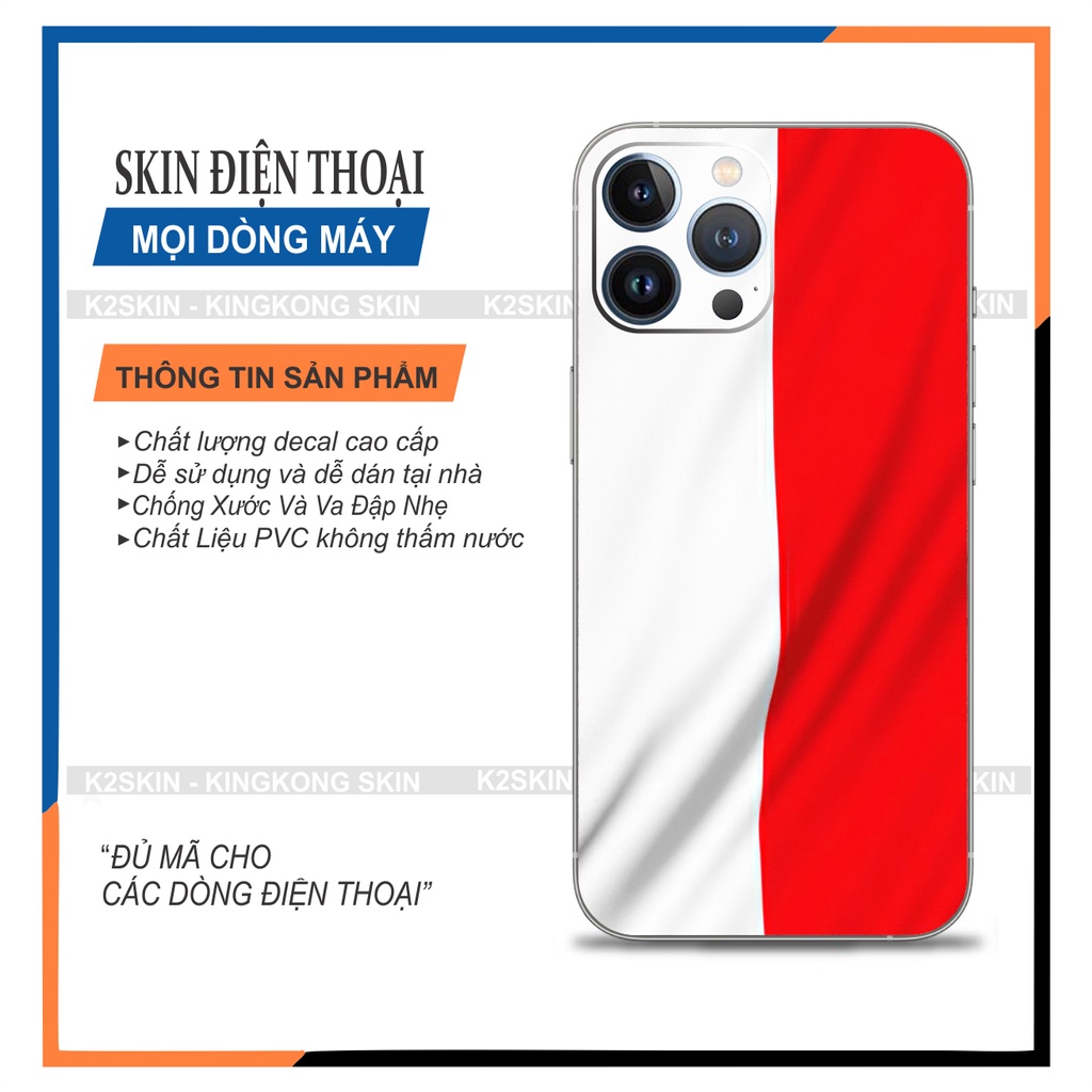 Miếng dán Skin cho Android và  Iphone 6/7/8/x/xs/11/12pro/13promax/13/13pro ( Mã skin 062)