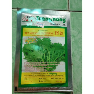 20G - Hạt Giống Cải Ngọt Đuôi Phụng