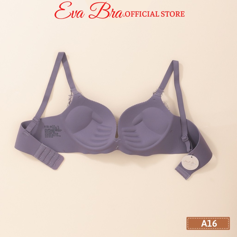 Áo ngực Eva Bra mềm mịn mix ren thanh lịch, lên form xinh xắn GA16