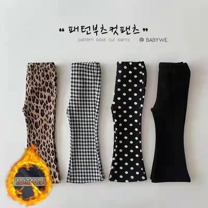 Hàng Mới Về [Hàng Mới Về] Quần Dài Ống Loe Dáng Ôm Phong Cách Hàn Quốc Thời Trang Mùa Thu Cho Nữ