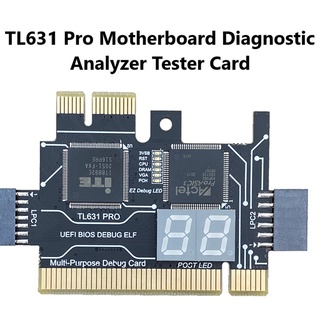 Bộ Phân Tích Chẩn Đoán TL631 Pro LPC-DEBUG Post PCI-E Mini Đa Chức Năng