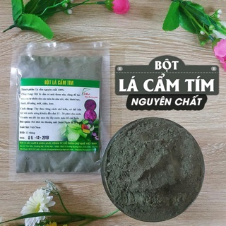 Bột lá cẩm tím nguyên chất 50g Chợ Quê