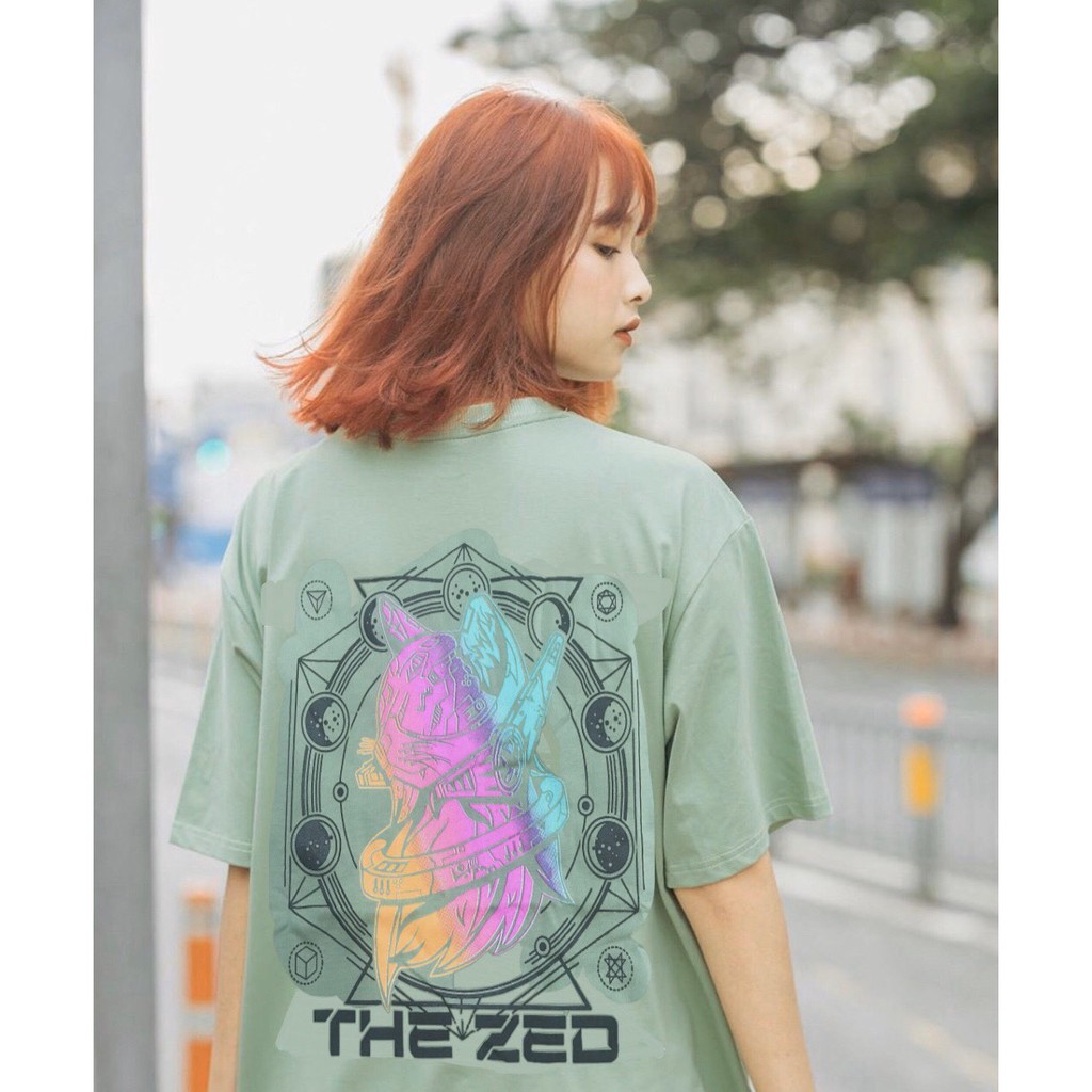 Áo Thun Nam Nữ MÈO THEZED Unisex From Rộng Hot Trend Mới Vải Mềm Mịn Giá Xưởng