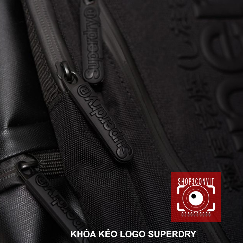 Balo laptop chống nước Superdry Buff Tarp