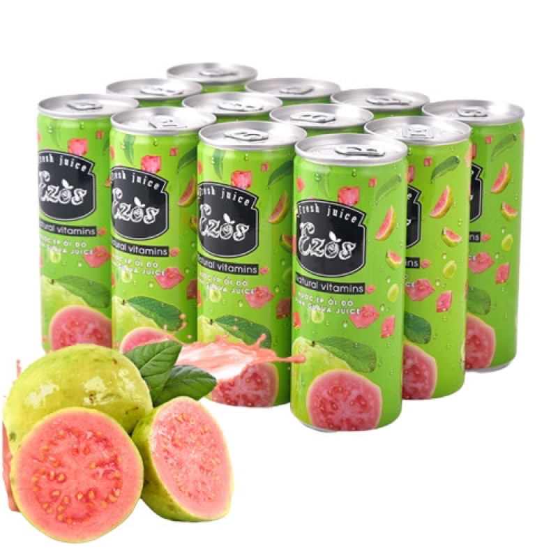 Ezos nước ép (lốc 6 lon)