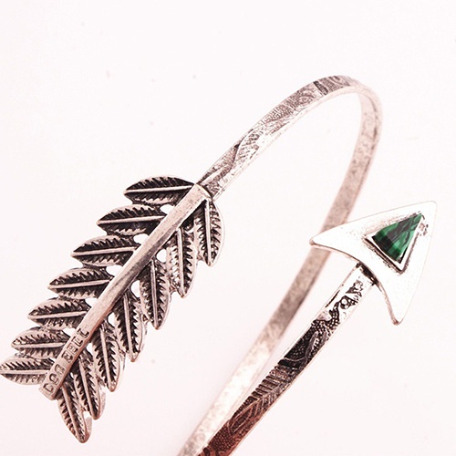 Vòng đeo bắp tay bằng kim loại đơn giản thời trang cho nữ