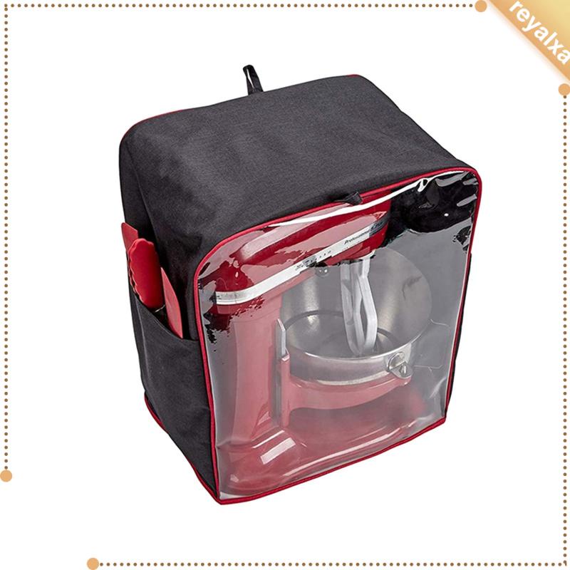 Tấm Vải Bọc Máy Trộn Chống Bụi Chống Thấm Nước 17.7x11.8x22inch Có Nhiều Túi Tiện Dụng