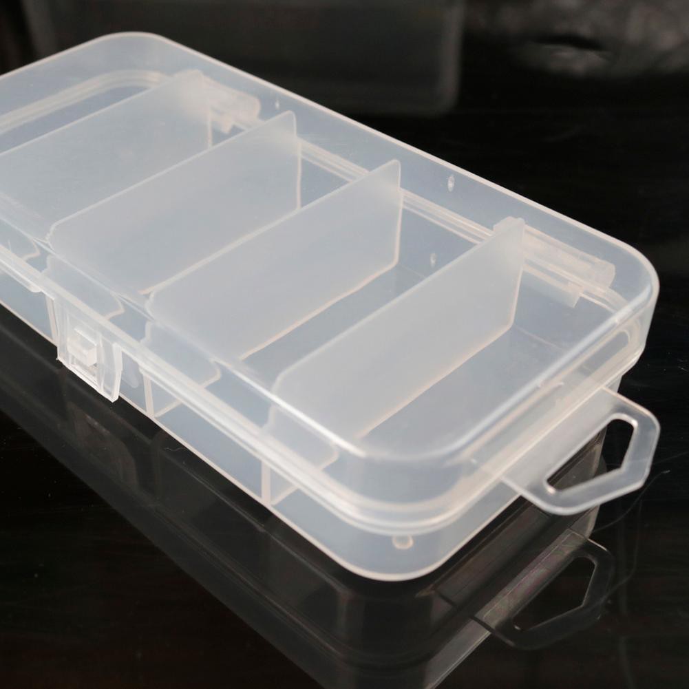 Hộp nhựa 5 ngăn đựng mồi câu cá