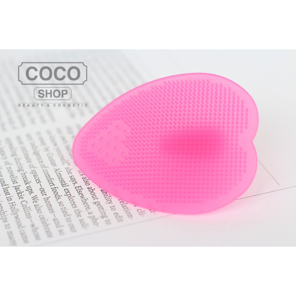 Miếng Rửa Mặt Silicon Seiwapro Loven Make Cleansing Pad-[COCOLUX]