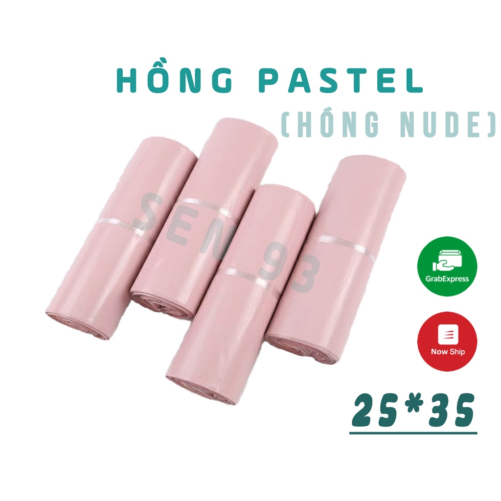 Combo theo yêu cầu（ Hồng pastel ) (RẺ NHẤT SHOPEE) ,Túi Gói Hàng Túi Niêm Phong xưởng Sản xuất &lt;Giá Xưởng&gt; - Loại 1