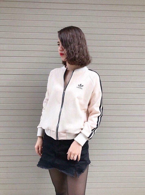 ÁO BOMBER DA LỘN ADIDAS