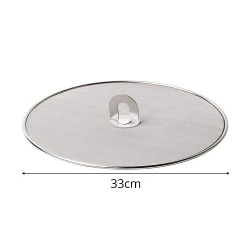 Nắp lưới đậy chảo bằng thép không gỉ