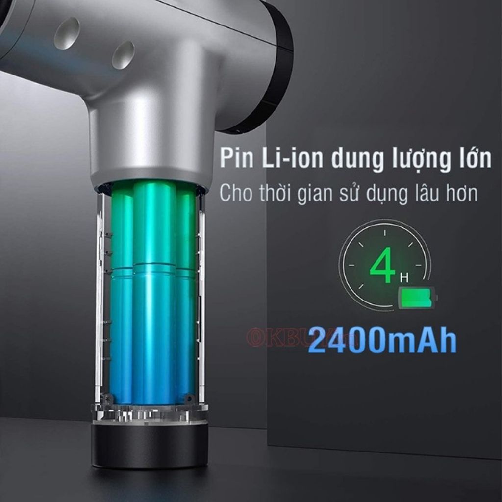Máy Massage Cầm Tay Fascial HG 320 6 Chế Độ