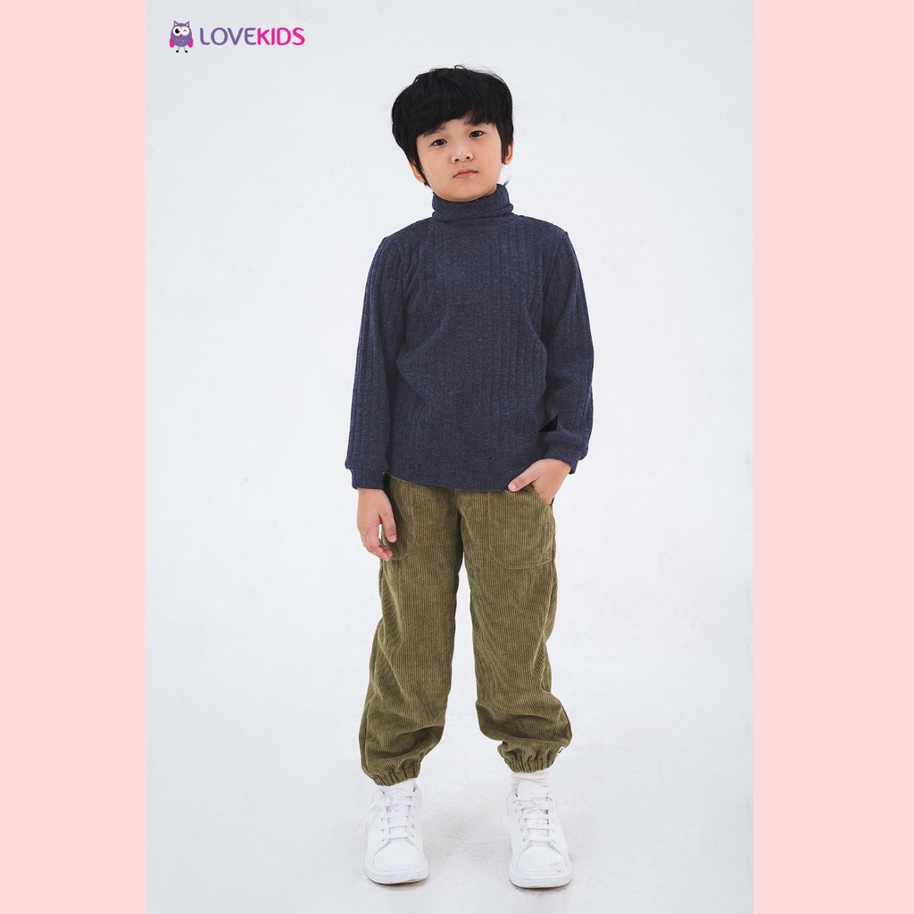 Áo len giữ nhiệt cao cổ bé trai - Lovekids