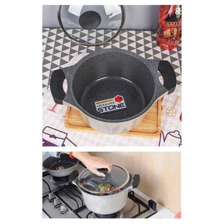 Nồi đá Lock&Lock 24cm thành cao