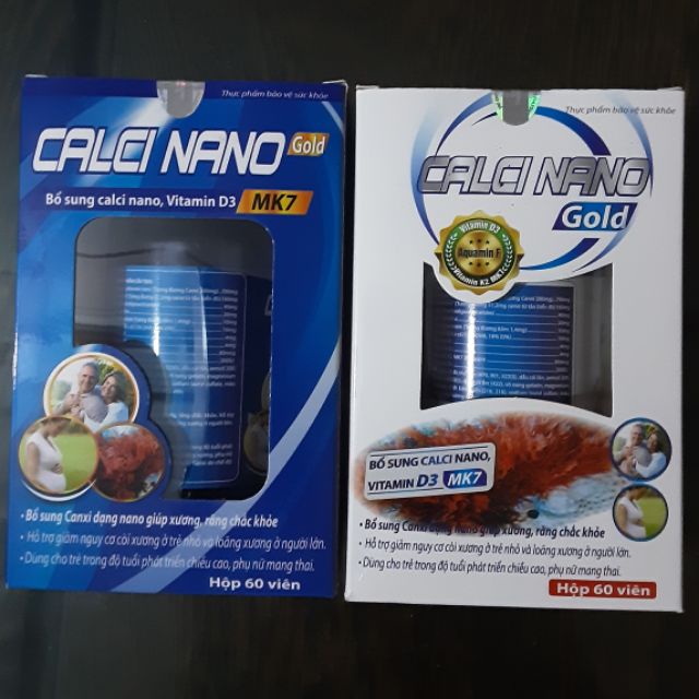 Canxi nano gold ( bổ sung calci nano ,vtmd,MK7)