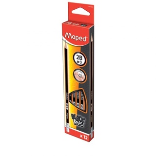Bút Chì Gỗ 2B MAPED