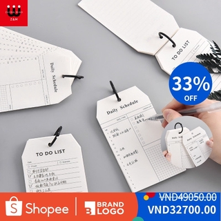 Lịch trình kiểu móc nối - bản ghi nhớ đa chức năng - giấy lưu ý