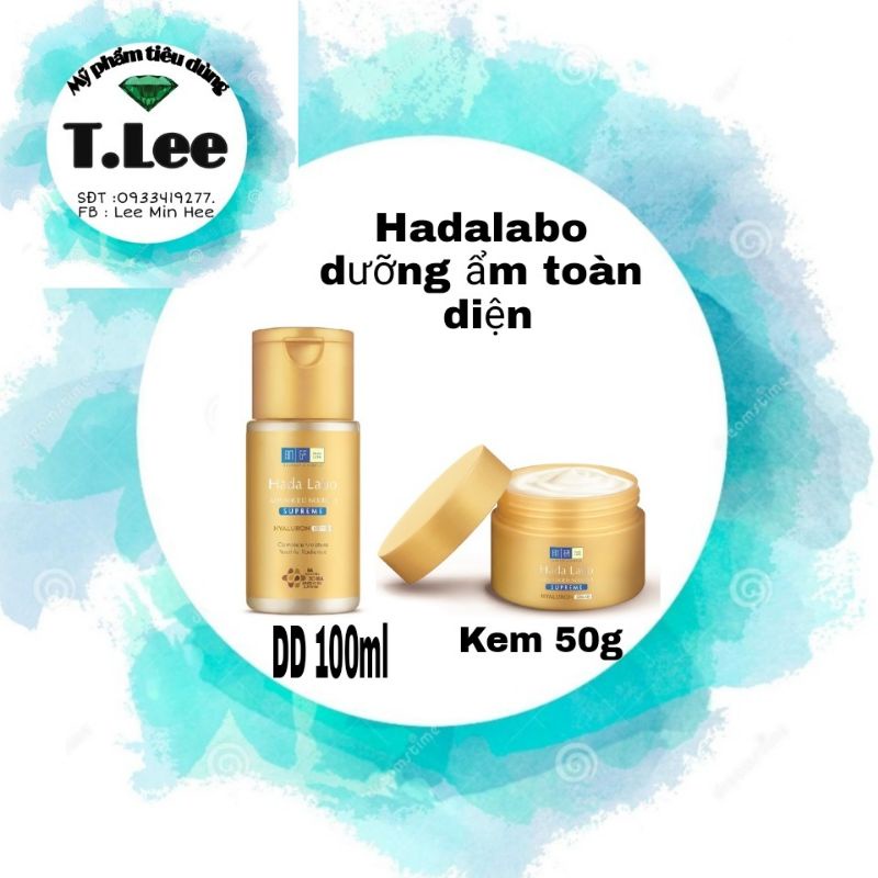 Dưỡng Ẩm Toàn Diện Hada Labo Advanced Nourish Supreme (Dung Dịch 100ml + Kem Dưỡng 50g)