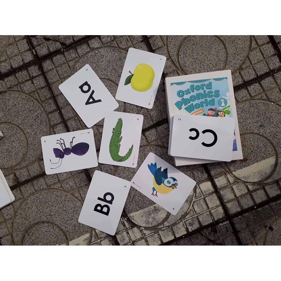 Flashcard Phonics 1 khổ A5 in 2mặt