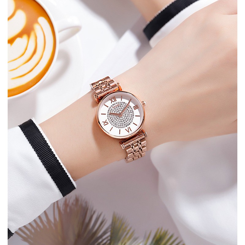 Đồng Hồ SKMEI Chuyển Động Thạch Anh Chống Thấm Nước Chất Liệu Thép Không Gỉ | BigBuy360 - bigbuy360.vn